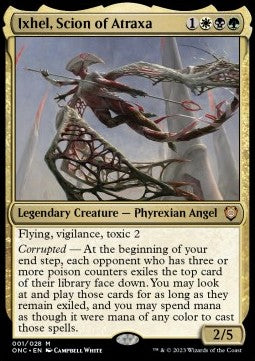 Ixhel, Scion of Atraxa ONC-1 Mythic Excellent Deutsch Foil