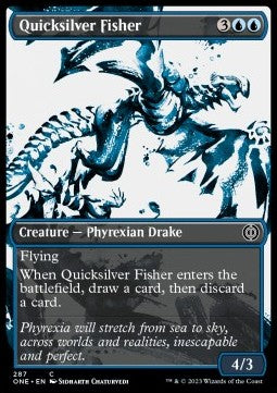 Quicksilver Fisher XONE-287 Common Excellent Englisch Foil
