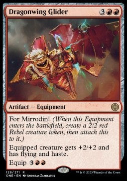 Dragonwing Glider ONE-128 Rare Excellent Englisch