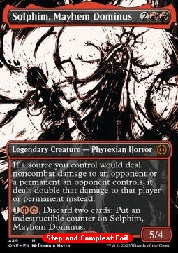 Solphim, Mayhem Dominus XONE-449 Mythic Near Mint Englisch Foil