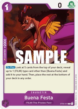 Buena Festa (ST05-014) ST-05 Common Near Mint Englisch