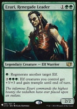 Ezuri, Renegade Leader ZNL-195 Rare Excellent Englisch