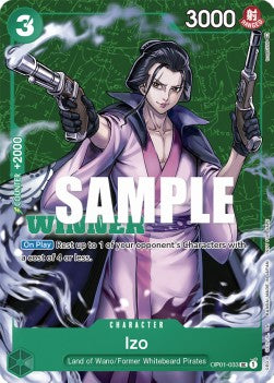 Izo (OP01-033) (V.2) UP Uncommon Near Mint Englisch