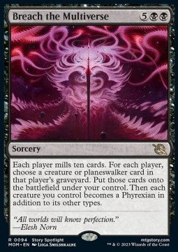 Breach the Multiverse MOM-94 Rare Good Englisch