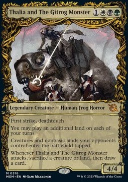 Thalia and The Gitrog Monster XMOM-316 Mythic Excellent Englisch