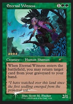 Eternal Witness 30C-2004 Rare Excellent Englisch Foil