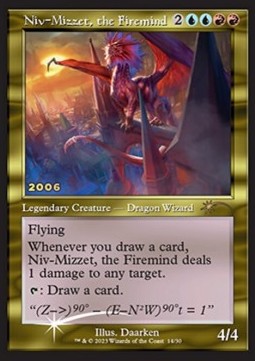 Niv-Mizzet, the Firemind 30C-2006 Rare Excellent Englisch Foil