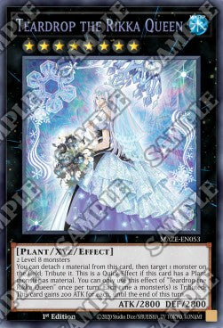 Tränenstrauß die Rikka-Königin (V.1) MAZE-053 Ultra Rare Excellent Deutsch 1. Auflage