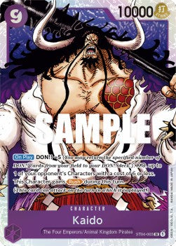 Kaido (ST04-003) R Super Rare Near Mint Englisch