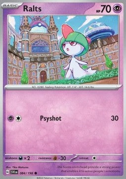 Ralts SVI-084 Common Near Mint Englisch Reverse Holo