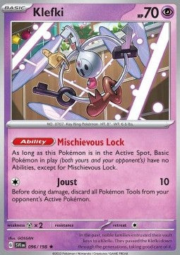 Klefki SVI-096 Rare Good Englisch