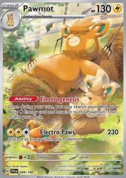 Pawmot SVI-209 Illustration Rare Excellent Englisch