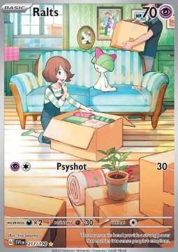 Ralts SVI-211 Illustration Rare Excellent Englisch