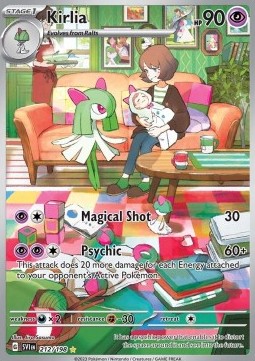 Kirlia SVI-212 Illustration Rare Boosterfrisch Deutsch