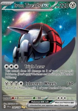 Iron Treads ex SVI-248 Special Illustration Rare Near Mint Englisch