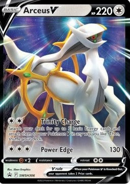 Arceus V SWSH-306 Promo Good Englisch