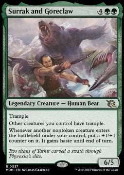Surrak and Goreclaw (V.1) XMOM-337 Rare Excellent Englisch
