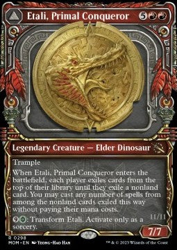 Etali, Primal Conqueror // Etali, Primal Sickness XMOM-298 Rare Excellent Englisch
