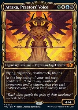 Atraxa, Praetors' Voice (V.1) MUL-33 Mythic Near Mint Englisch