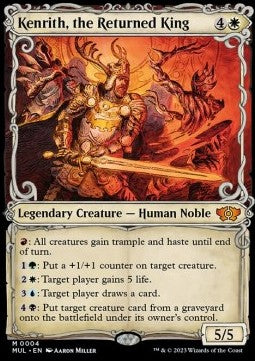 Kenrith, the Returned King (V.1) MUL-4 Mythic Good Italienisch