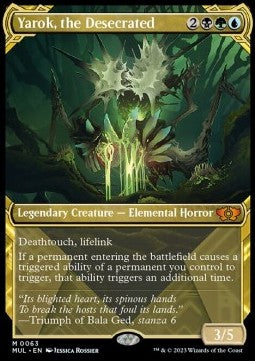 Yarok, the Desecrated MUL-63 Mythic Excellent Englisch