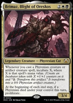 Brimaz, Fäulnis von Oreskos MOC-2 Mythic Excellent Deutsch Foil