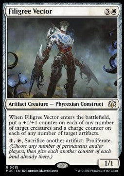 Filigree Vector MOC-15 Rare Excellent Englisch