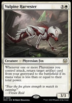 Vulpine Harvester MOC-19 Rare Excellent Englisch