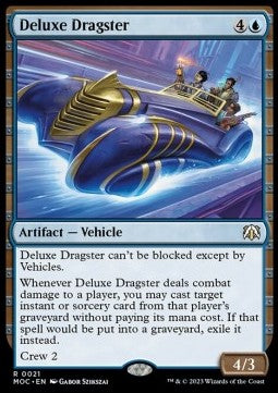 Deluxe Dragster MOC-21 Rare Excellent Englisch