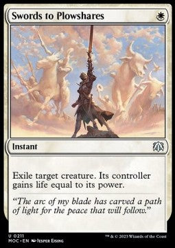 Swords to Plowshares MOC-211 Uncommon Excellent Englisch