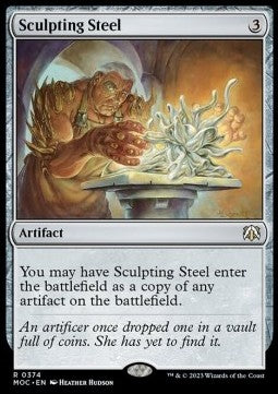 Sculpting Steel MOC-374 Rare Good Englisch