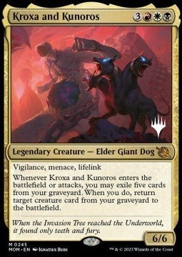 Kroxa und Kunoros (V.2) PMOM-245 Mythic Excellent Deutsch