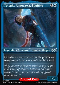 Tetsuko Umezawa, Fugitive (V.2) MUL-77 Uncommon Excellent Englisch Foil