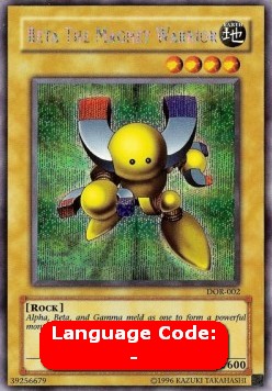 Beta The Magnet Warrior (V.2) DOR-002 Secret Rare Poor Englisch