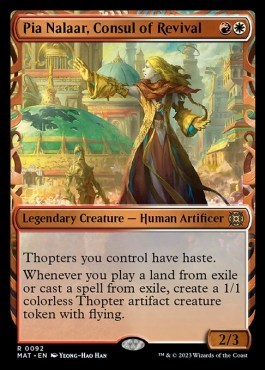 Pia Nalaar, Consul of Revival XMAT-92 Rare Excellent Englisch Foil