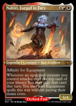 Nahiri, Forged in Fury (V.2) XMAT-136 Mythic Good Englisch Foil