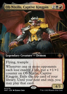 Ob Nixilis, Captive Kingpin (V.3) XMAT-176 Mythic Near Mint Englisch Foil