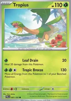 Tropius PAL-007 Common Near Mint Deutsch