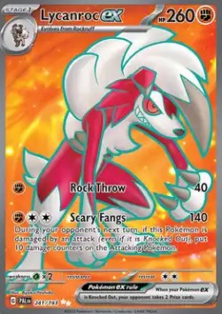 Wolwerock ex PAL-241 Ultra Rare EX Deutsch