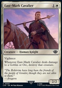 East-Mark Cavalier LTR-9 Common Near Mint Englisch Foil