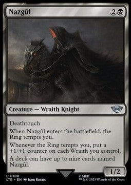 Nazgûl LTR-100 Uncommon Near Mint Englisch Foil
