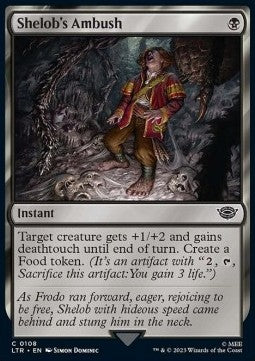 Shelob's Ambush LTR-108 Common Near Mint Englisch Foil