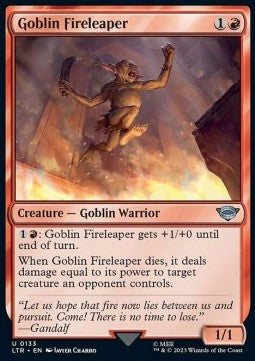 Goblin Fireleaper LTR-133 Uncommon Excellent Englisch