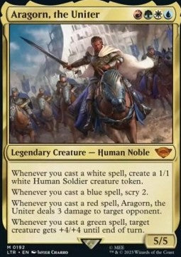 Aragorn, the Uniter LTR-192 Mythic Played Englisch