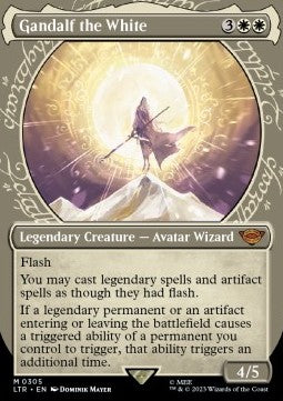 Gandalf the White XLTR-305 Mythic Near Mint Englisch Foil