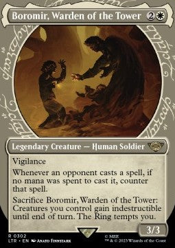 Boromir, Warden of the Tower XLTR-302 Rare Excellent Englisch