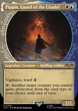 Pippin, Guard of the Citadel XLTR-326 Rare Excellent Englisch Foil