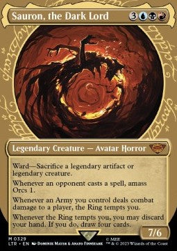 Sauron, the Dark Lord XLTR-329 Mythic Near Mint Englisch