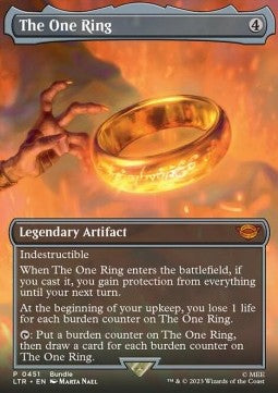 The One Ring (V.2) XLTR-451 Mythic Excellent Englisch Foil