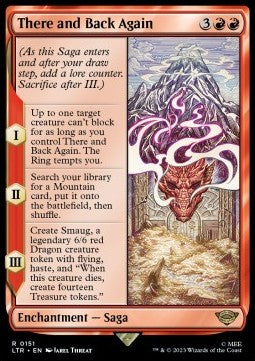 There and Back Again LTR-151 Rare Excellent Englisch Foil